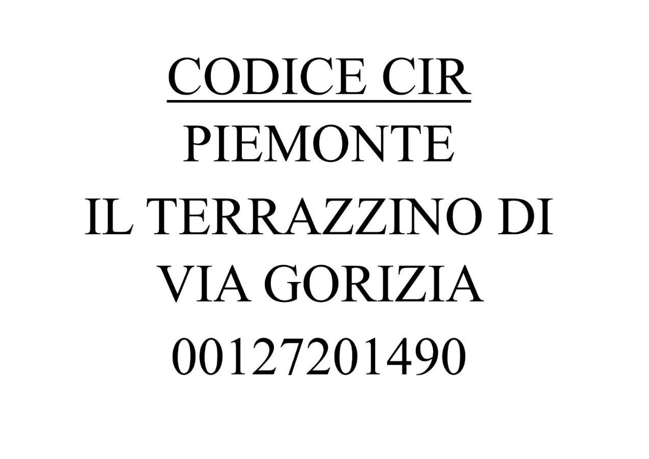 Il Terrazzino Di Via Gorizia Apartment Torino Exterior foto